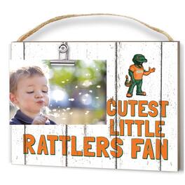 Jardine - Florida A&M Rattlers 8'' x 10'' Cutest Little Weathered Logo Clip Photo Frame - White