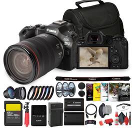 Canon - EOS R6 Mark III Mirrorless Camera with 24-105mm f4 RF Lens | 32.5MP Full Frame Imaging, 7K RAW, 4K 120p Video, Dua