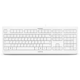 CHERRY - KC 1000 Keyboard - Low Cost - Cable Connectivity - USB Interface - English (US) - Calculator, Email, Browser, Sle - Pale Gray