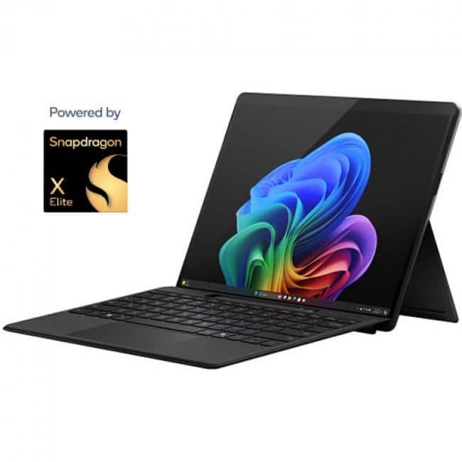 Microsoft - Surface Pro Copilot+ PC Touchscreen 13" OLED Snapdragon X Elite Processor 16GB Ram 1TB SSD (11th Edition) - Black