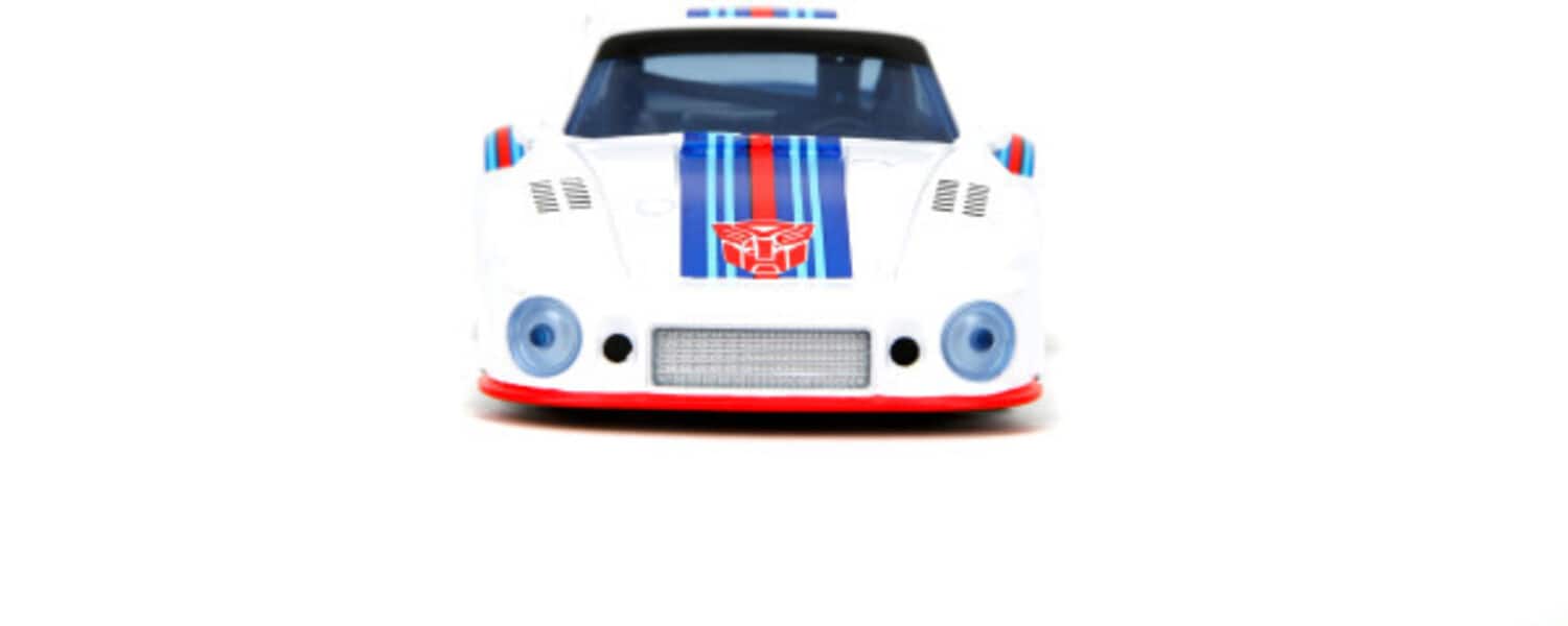 Jada Toys 1:32 G1 Transformers Hollywood Rides Jazz 1976 Porsche