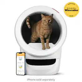 Whisker - Litter-Robot® 4 Smart App-Controlled Self-Cleaning Litter Box - White