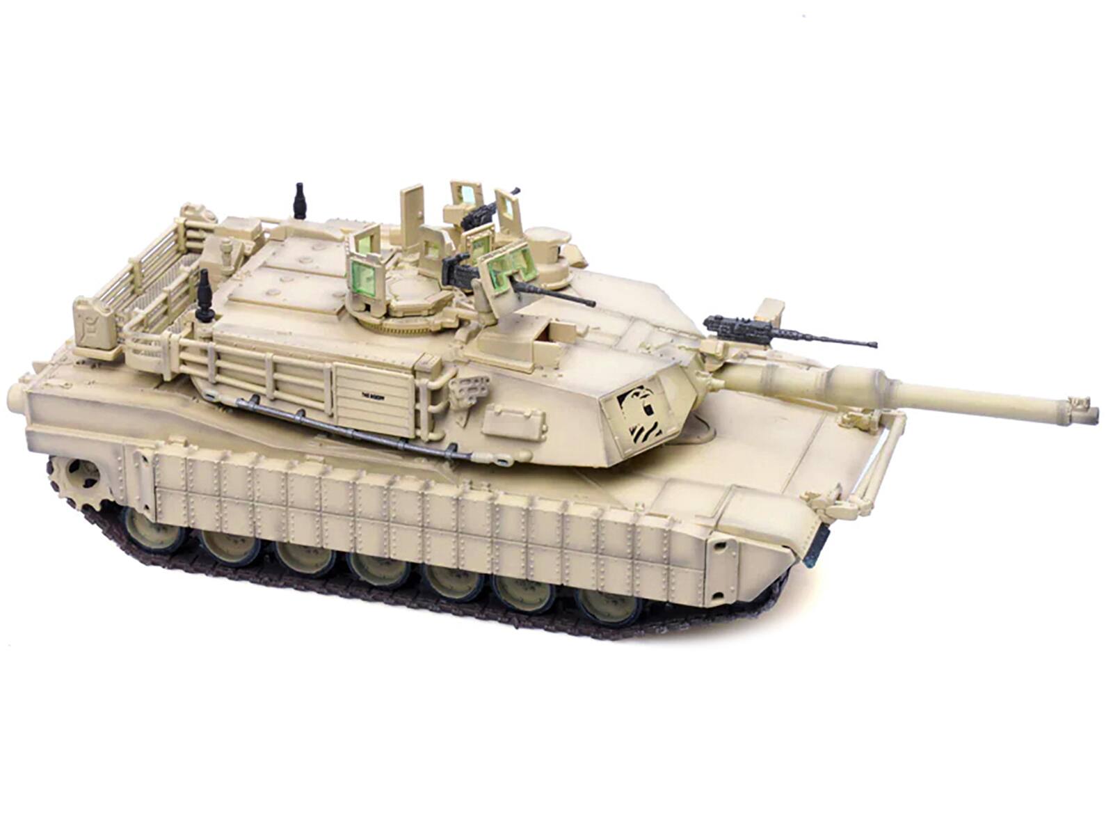 Alt View 6. Panzerkampf - General Dynamics M1A2 Abrams TUSK Tank "US Army – Iraq" (2011) "Armor Premium" Series 1/72 Diecast Model by Panzerkampf.