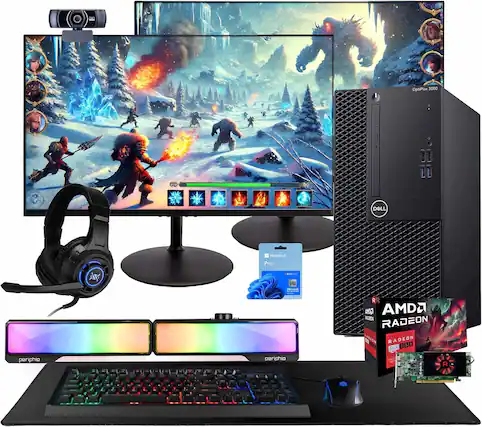 OptiPlex 3060
6e
2 DOLL
Windows 11 Pro
AMD Radeon RX 580
periphio 1
periphio R 3