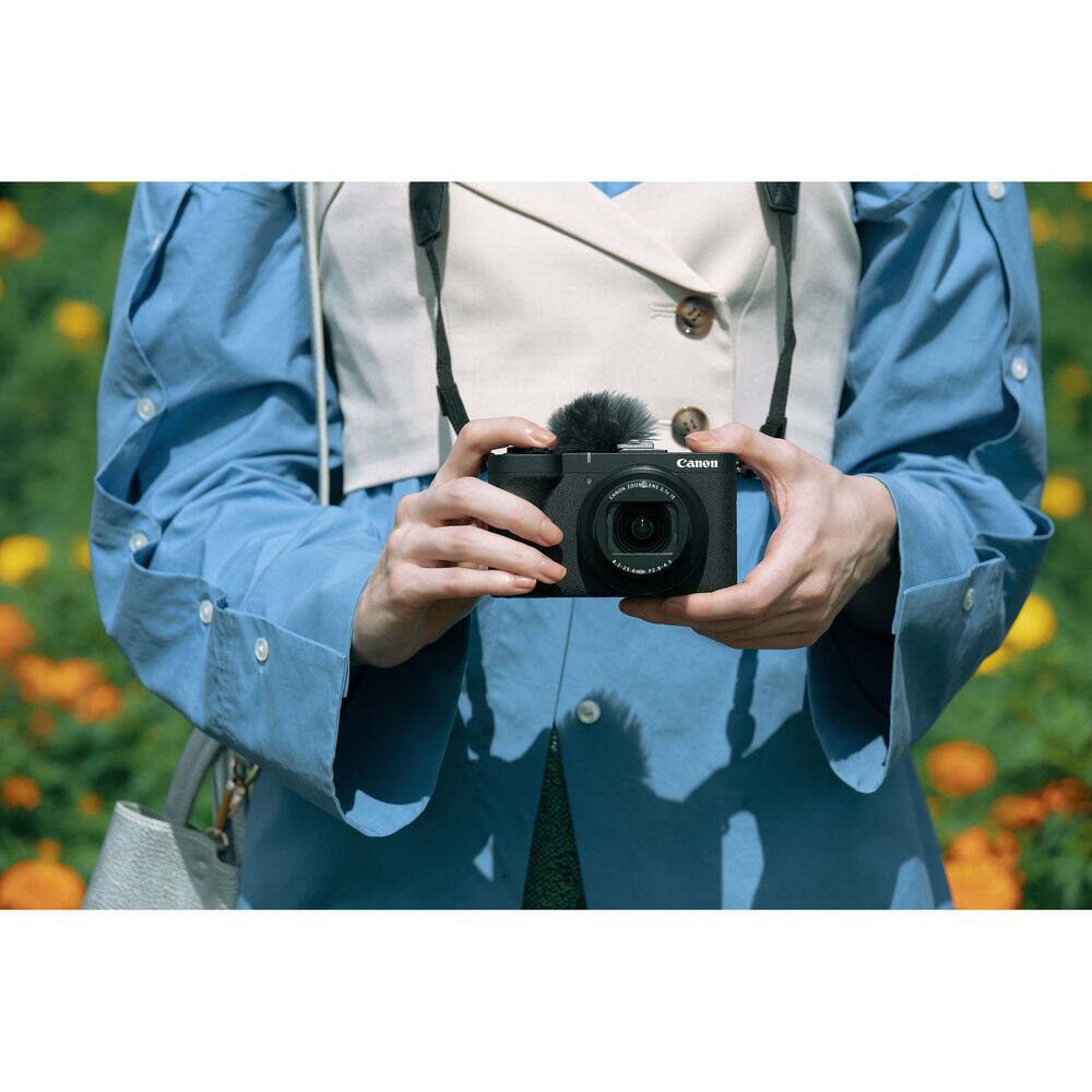 Alt View 4. Canon - Canon PowerShot V1 4K Camera | 1-Inch Sensor, Flip Screen, Face Tracking - Bundle.