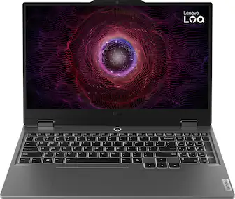 Lenovo - LOQ 15.6" Full HD Gaming Laptop - AMD Ryzen 5 7235HS - 16GB Memory - NVIDIA GeForce RTX 4050 - 512GB SSD - Luna Grey
