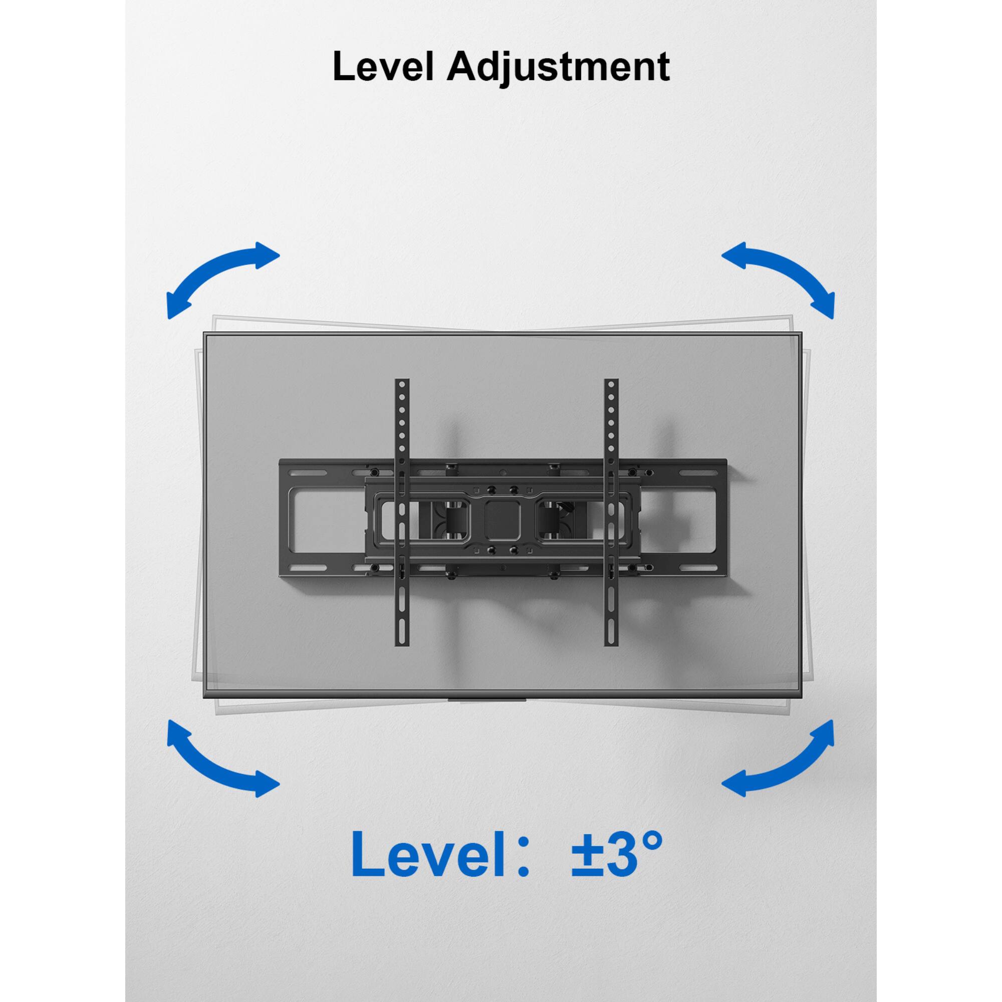 Level Adjustment, Level: ±3°