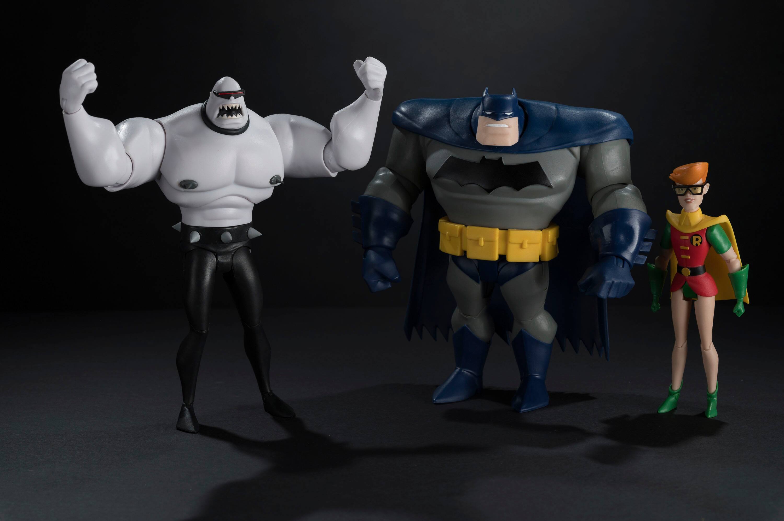 Alt View 18. McFarlane Toys - DC Direct - New Batman Adventures 3pk - Batman, Mutant Leader, and Robin (Legends of The Dark Knight).