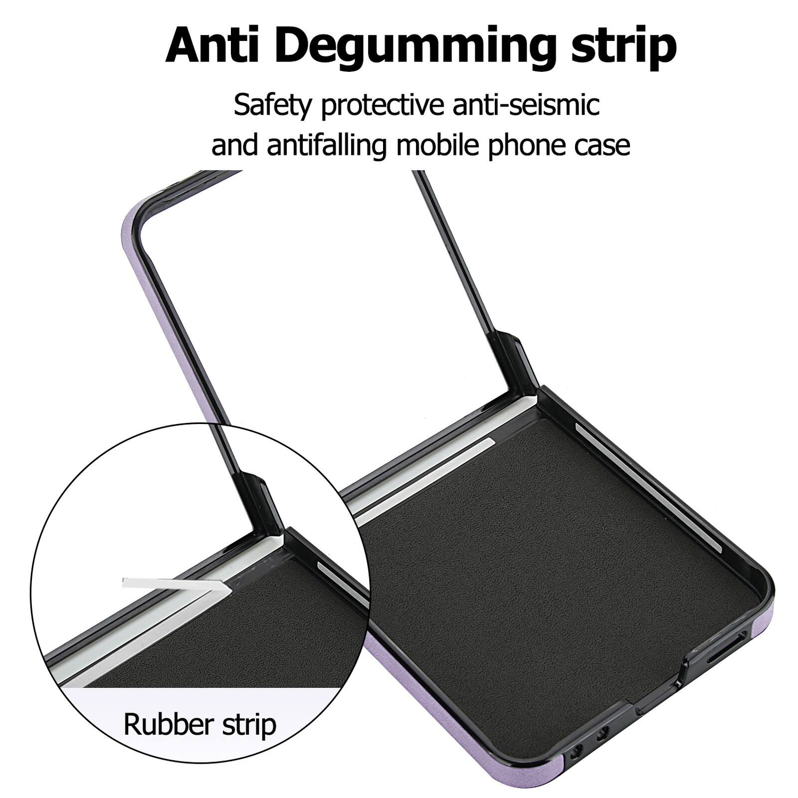 Anti Degumming strip  
Safety protective anti-seismic and antifalling mobile phone case  
Rubber strip