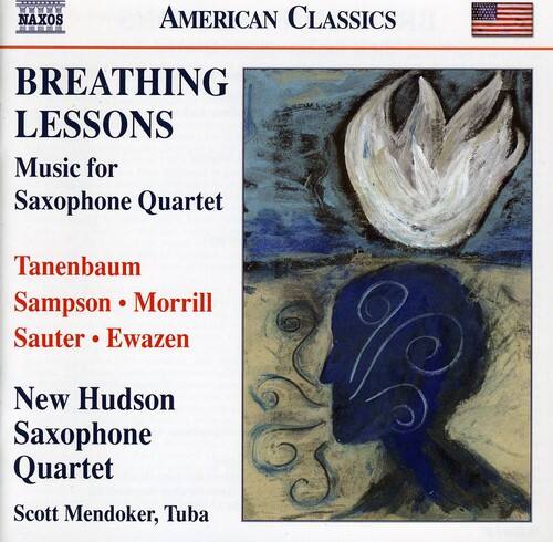 New Hudson Saxophone Quartet - Breathing Lessons: Music for Saxophone Quartet   - COMPACT DISCS [CD]