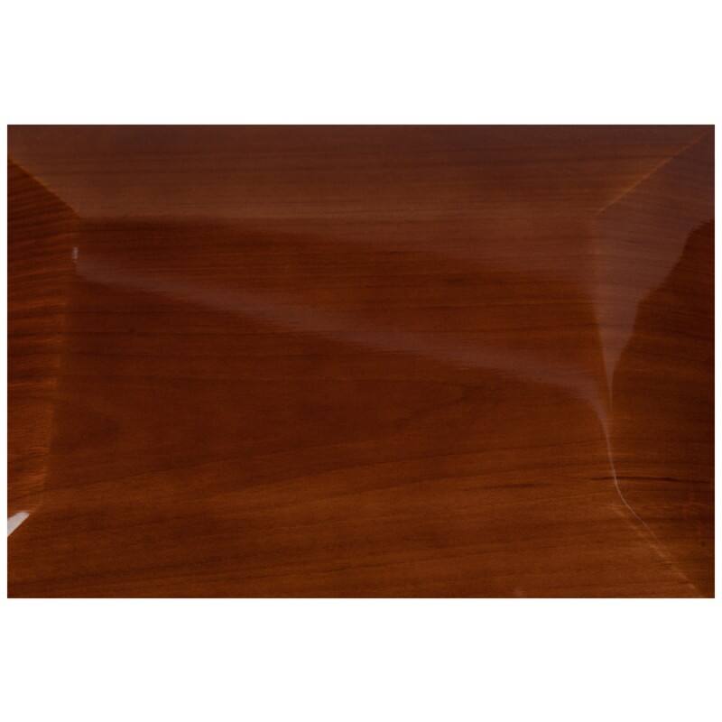 Alt View 2. Prestige - THE Dome Olmo Cigar Humidors - High Gloss Dark Burl Wood Grain Finish.