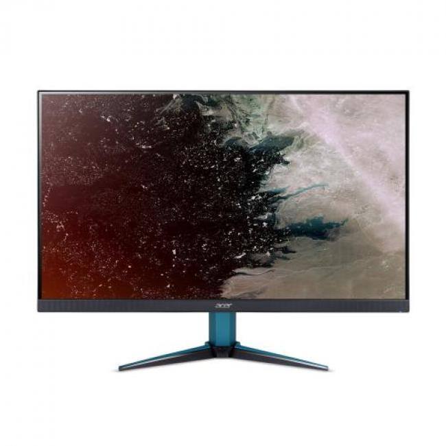 Alt View 2. Acer - Acer Nitro 27" WQHD 1ms 240Hz LED Widescreen Gaming Monitor - AMD FreeSync Premium Technology - 240 Hz Refresh Rate - 1 - Black.