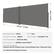 /5.90ft 180cm 600cm /19.68ft
Item Model Number : H033-2
Color : Gray
Awning Fabric Weight : 280g/m²
Product Weight : 16.2 kg/35.71 lbs
Fixed Poles Material : Aluminum Alloy
Product Size(L X H): 180x600 cm/5.9x19.68 FT
Awning Fabric Material : Polyester with PU Coating Frame, Central Rotating Tube, Telescopic Poles, 12 x External Hex Expansion Screws