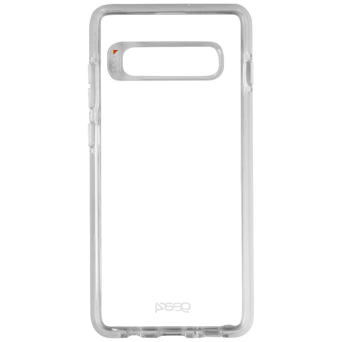 Alt View 1. ZAGG - ZAGG Piccadilly Series Hard Case for Samsung Galaxy S10+ (Plus) - White / Clear - White / Clear.