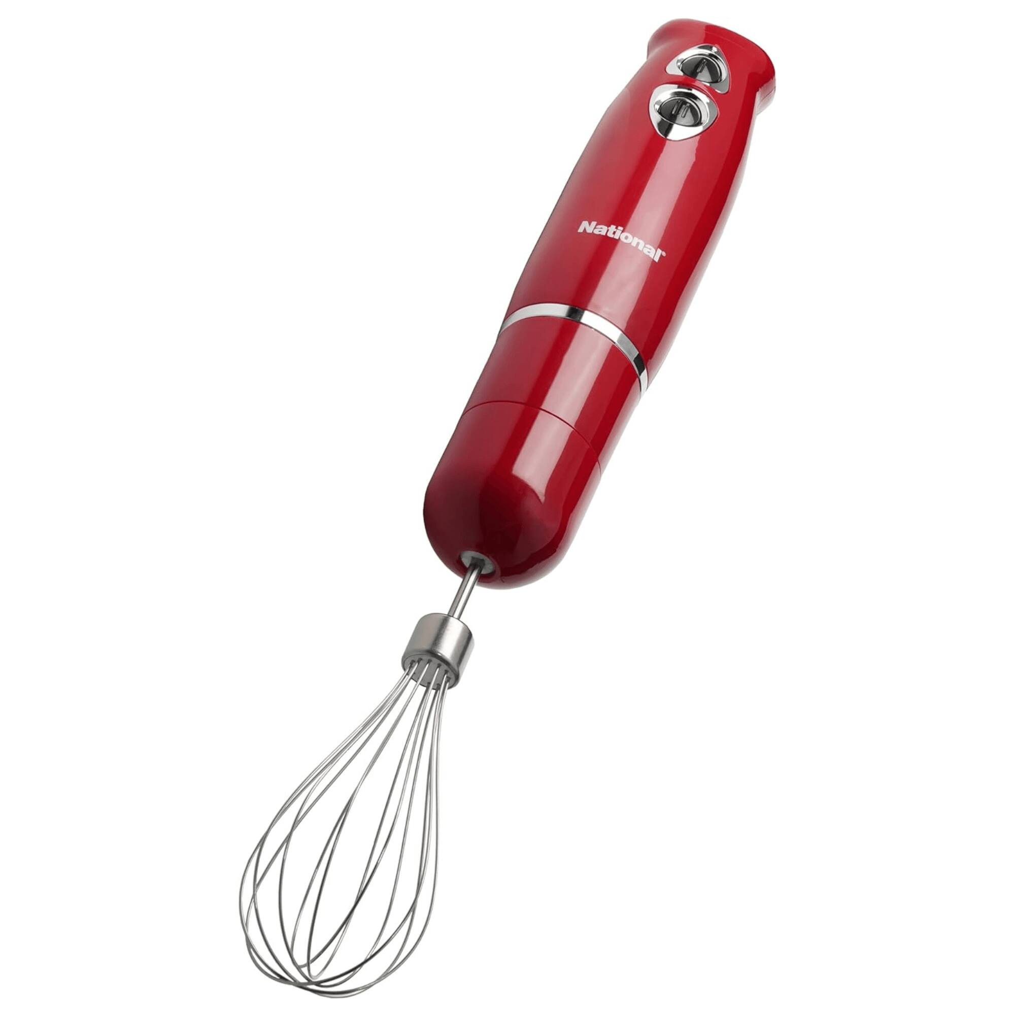 Alt View 4. National - Multi-Purpose 4-in-1 Immersion Hand Blender - Red.