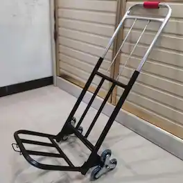 Loheer - Heavy Duty Folding Stair Climbing Cart Portable Utility Wagon for Groceries