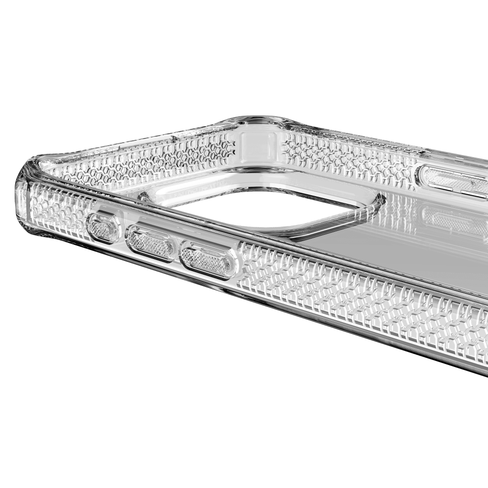 Alt View 4. Itskins - ITSKINS Spectrum_R Clear Series Case for Apple iPhone 15 Pro - Clear.