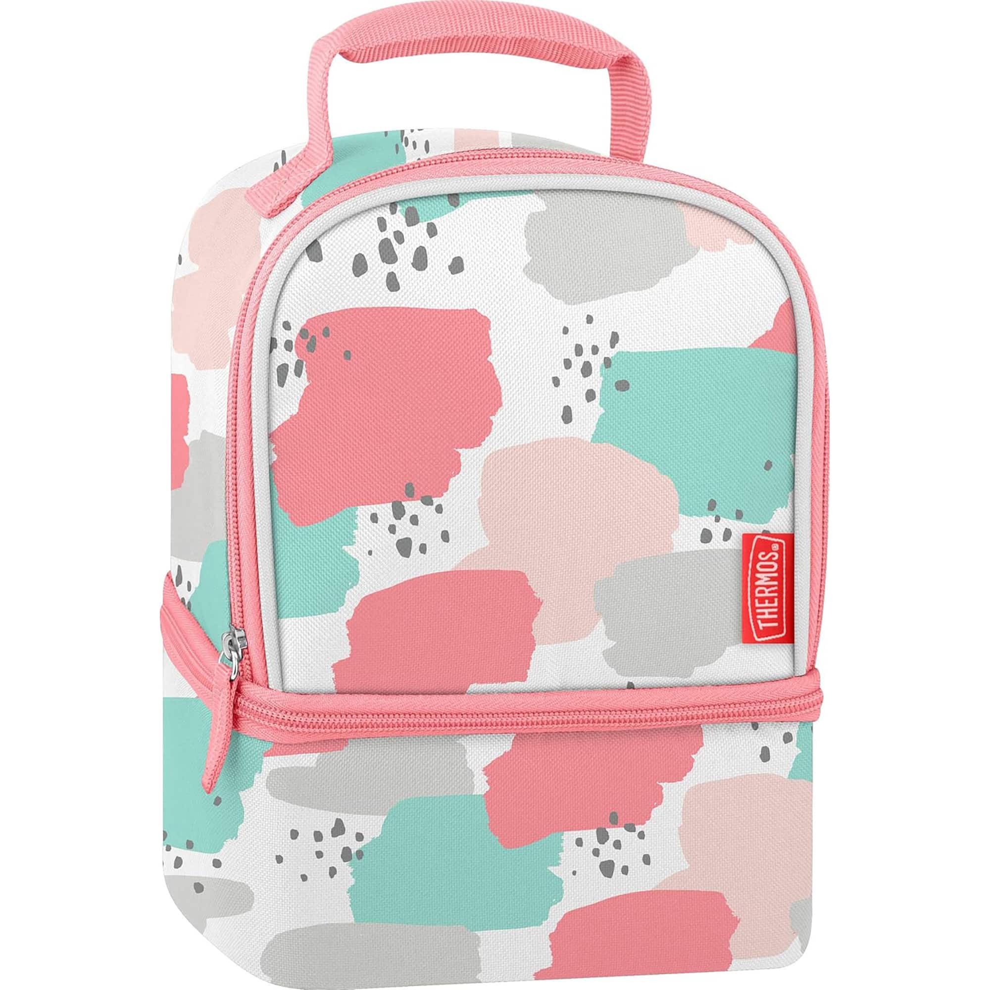 Thermos - Kid's Dual Compartment Soft Lunch Box - Pastels