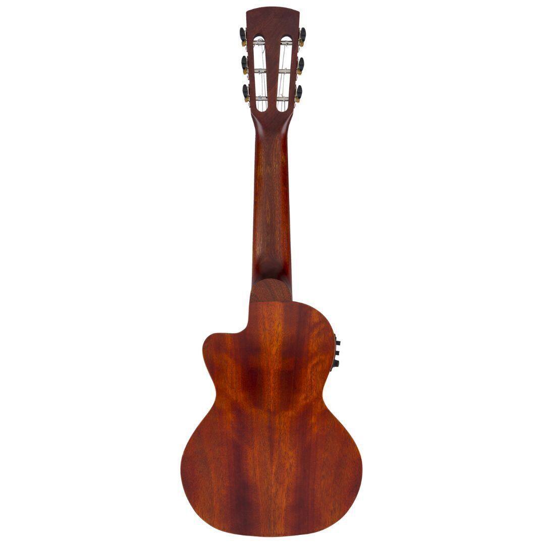 Left. Gretsch - Gretsch G9126 A.C.E. Acoustic-Electric Cutaway Guitar-Ukulele with Gig Bag.