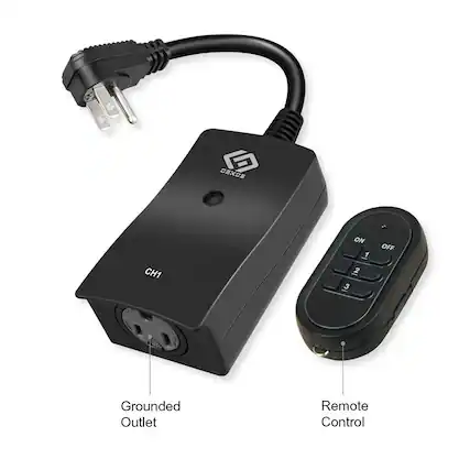 DSXCS
CH1
ON 1 2 3 OFF
Grounded Outlet
Remote Control