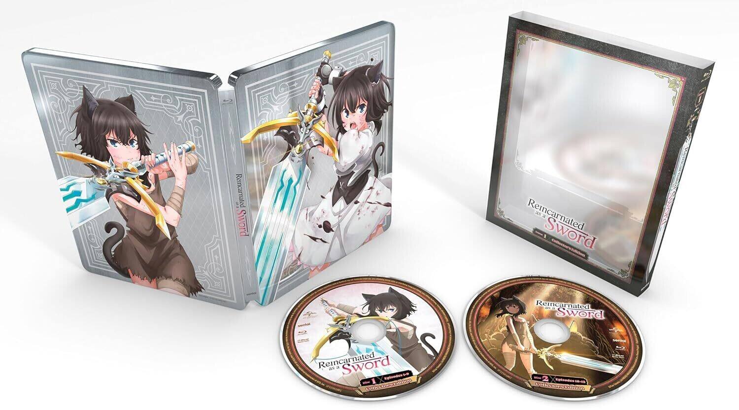 Alt View 1. Reincarnated as a Sword (Steelbook)   - BLU-RAY.