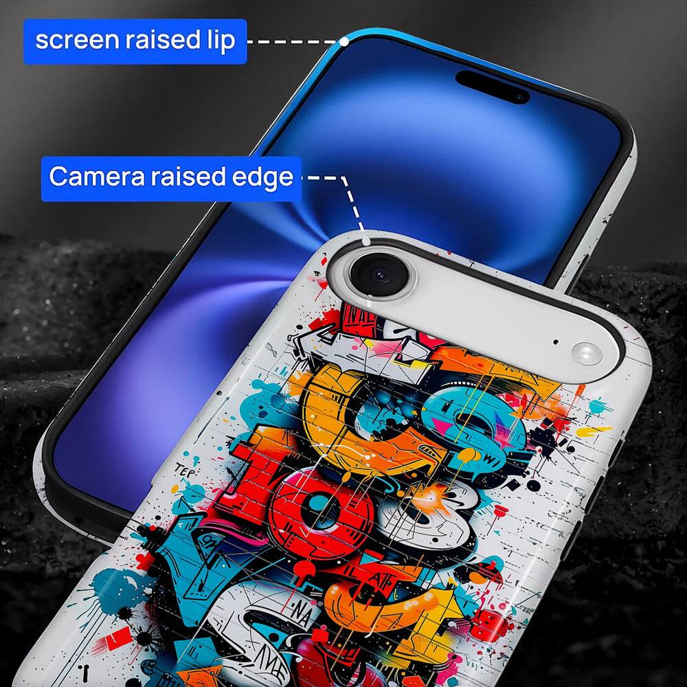 screen raised lip  
Camera raised edge