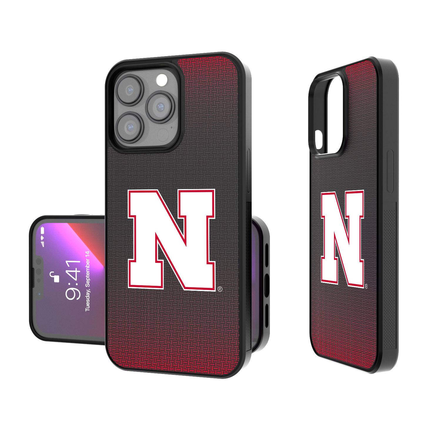 Keyscaper - NCAA - Nebraska Huskers Linen Logo iPhone Bump Case - 13 Pro Max - Black price history on PriceWatchPro