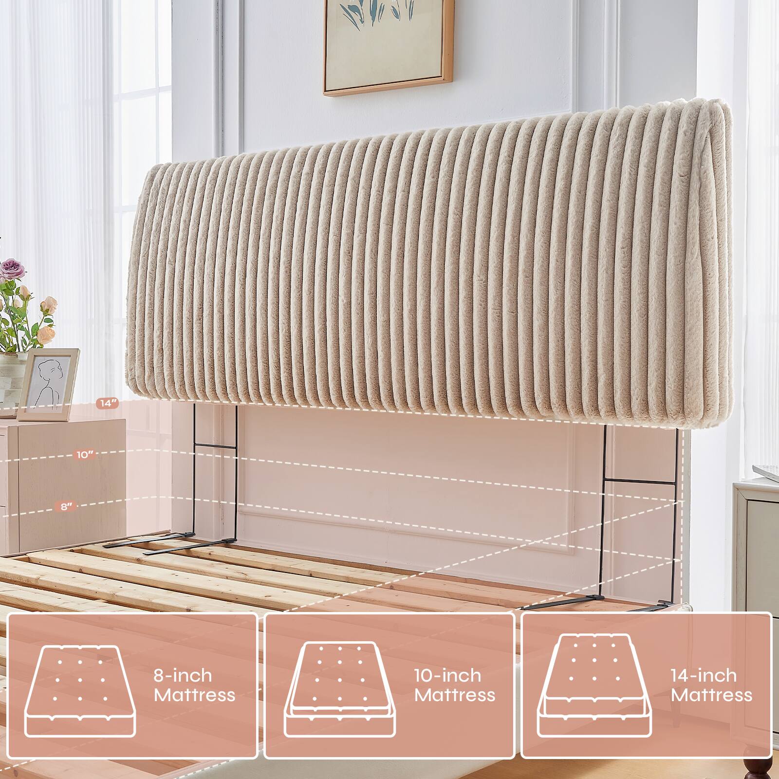 8-inch Mattress  
10-inch Mattress  
14-inch Mattress