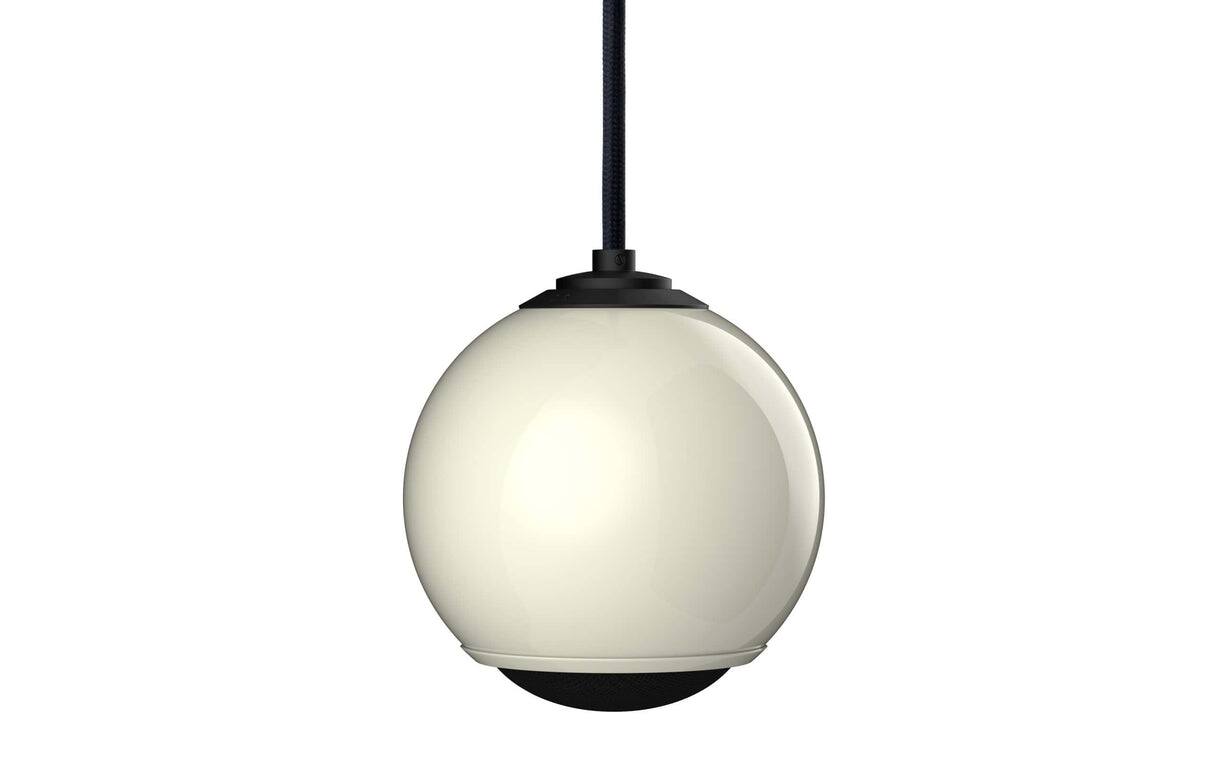 Front. Gallo Acoustics - A’Diva Droplet 5" Spherical Full-Range Pendant Speaker – Single - Creme.