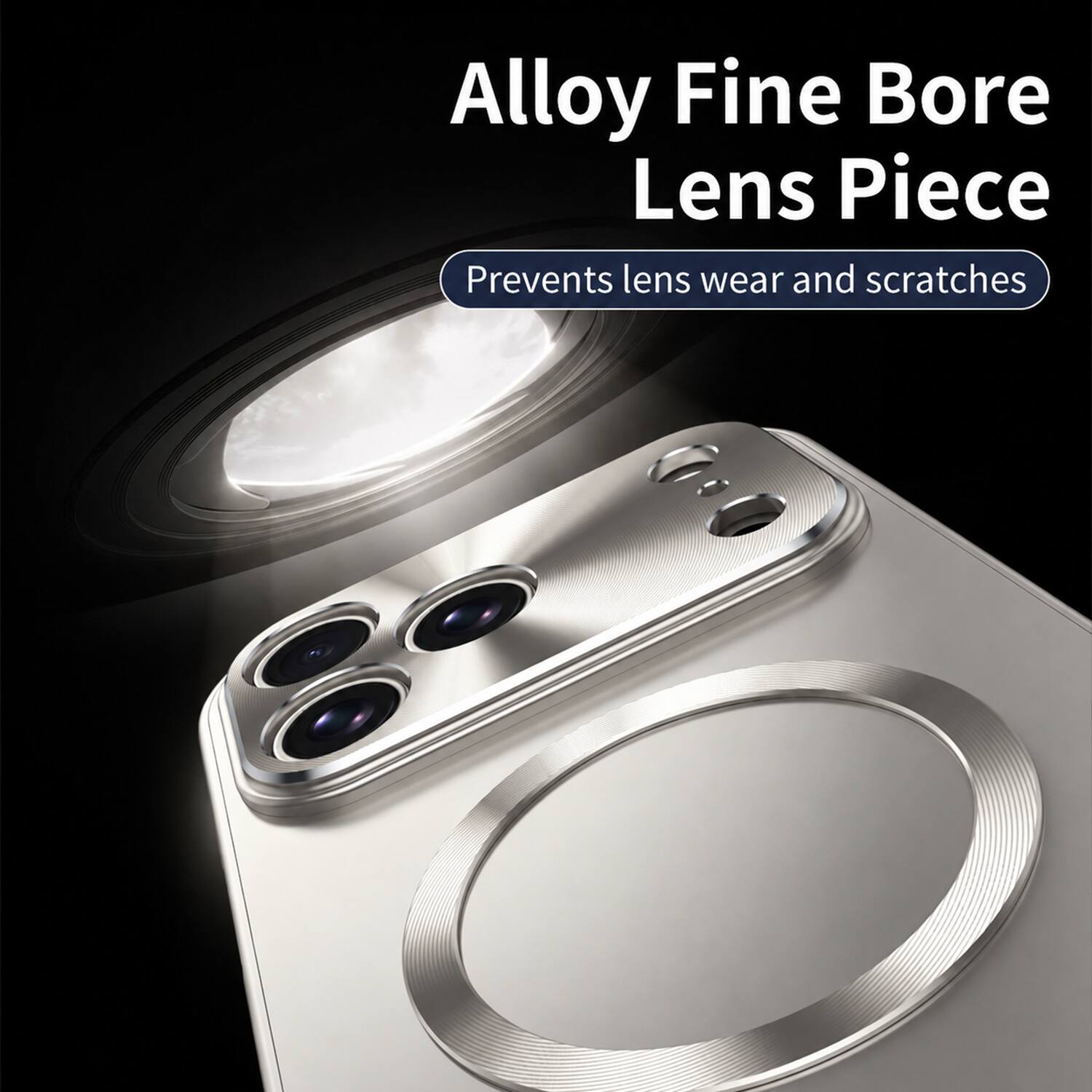 Alloy Fine Bore Lens Piece  
Prevents lens wear and scratches