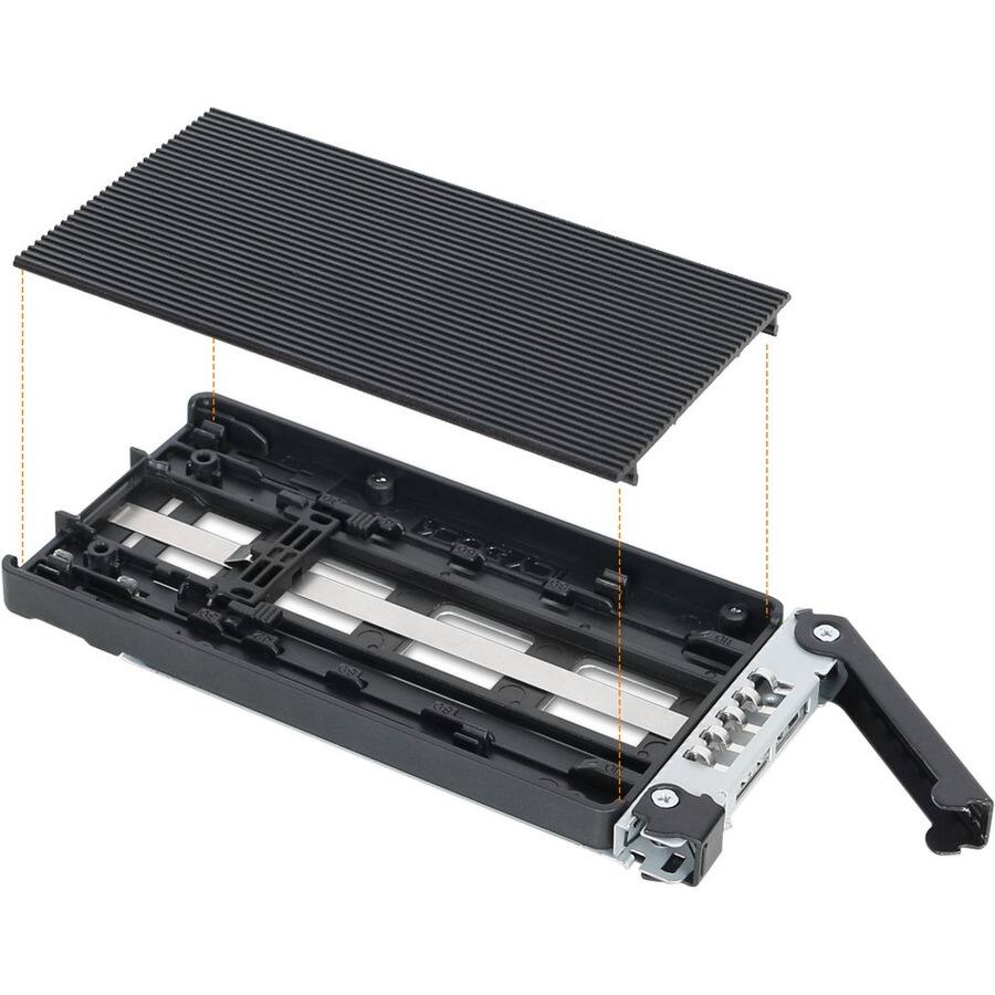 Alt View 9. Icy Dock - M.2 PCIe NVMe SSD Mobile Rack for External 3.5" Drive Bay.