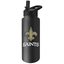 Logo Brands - New Orleans Saints 34oz. Quencher Bottle - Multicolor