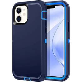 Entronix - Heavy Duty iPhone 11 Case - Triple-Layer Protection for Ultimate Durability - Navy