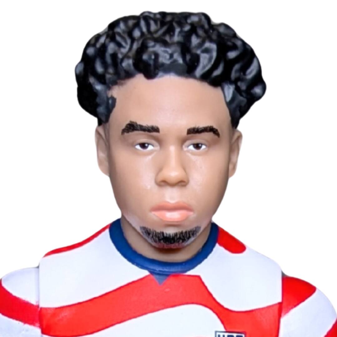 Alt View 5. Banbo Toys - Banbo Toys SOCKERS 2026 USMNT Weston McKennie (Home Jersey) 8" Collectible Soccer Action Figure.