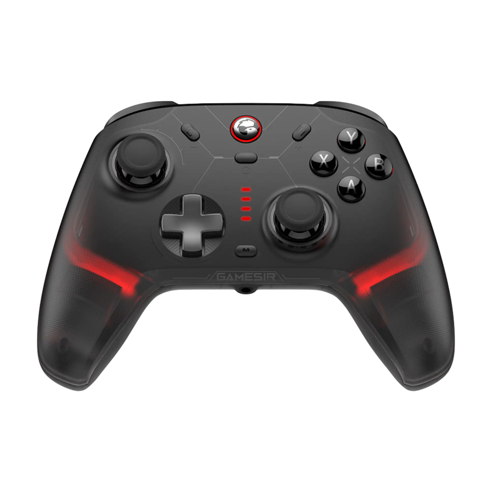 GameSir - Cyclone 2 Pro Wireless Controller for Switch, PC, Steam, Android, iOS, PC, Mag-Res TMR Sticks, Hall Effect Triggers, RGB - Black