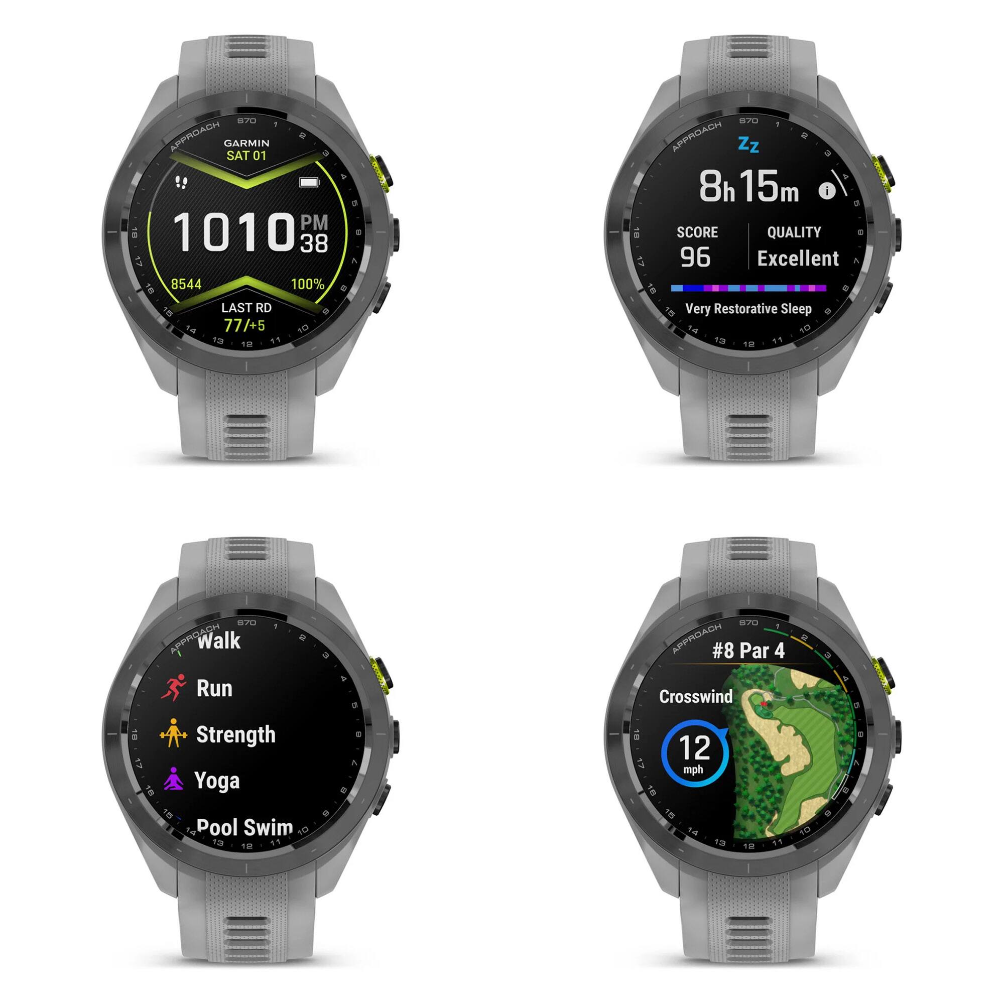 Garmin Approach S70 42MM Fitness Tracker Watch GPS Golf Smartwatch