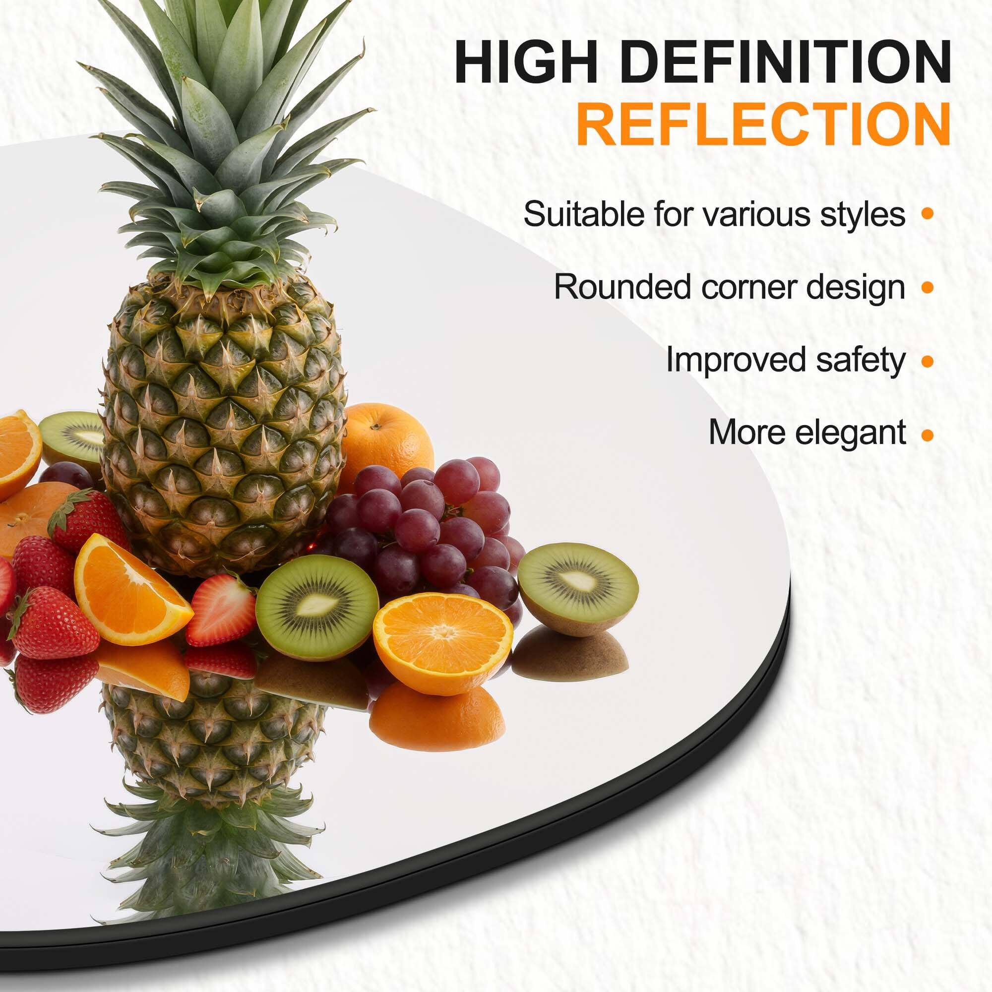 HIGH DEFINITION REFLECTION

- Suitable for various styles
- Rounded corner design
- Improved safety
- More elegant