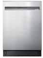 Midea - STRAWash 24" Top Control Built-In Dishwasher with Total Tumbler Clean, SENSOR TruDry, 44 dB - Stainless Steel