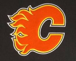 Alt View 1. Winning Streak Sports - Calgary Flames NHL GIANT SIZE Pennant 17x40 Wool Pennant - Multi.