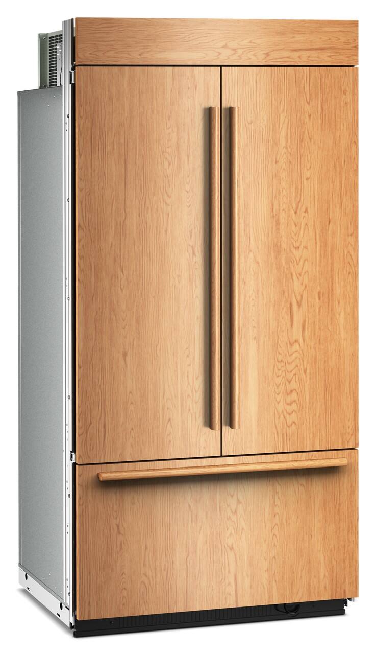 Alt View 6. KitchenAid - 42" wide 24.2 cu. ft. Built-In Panel-Ready (not included) French Door Bottom Mount Refrigerator with Platinum Interior - Panel Ready.