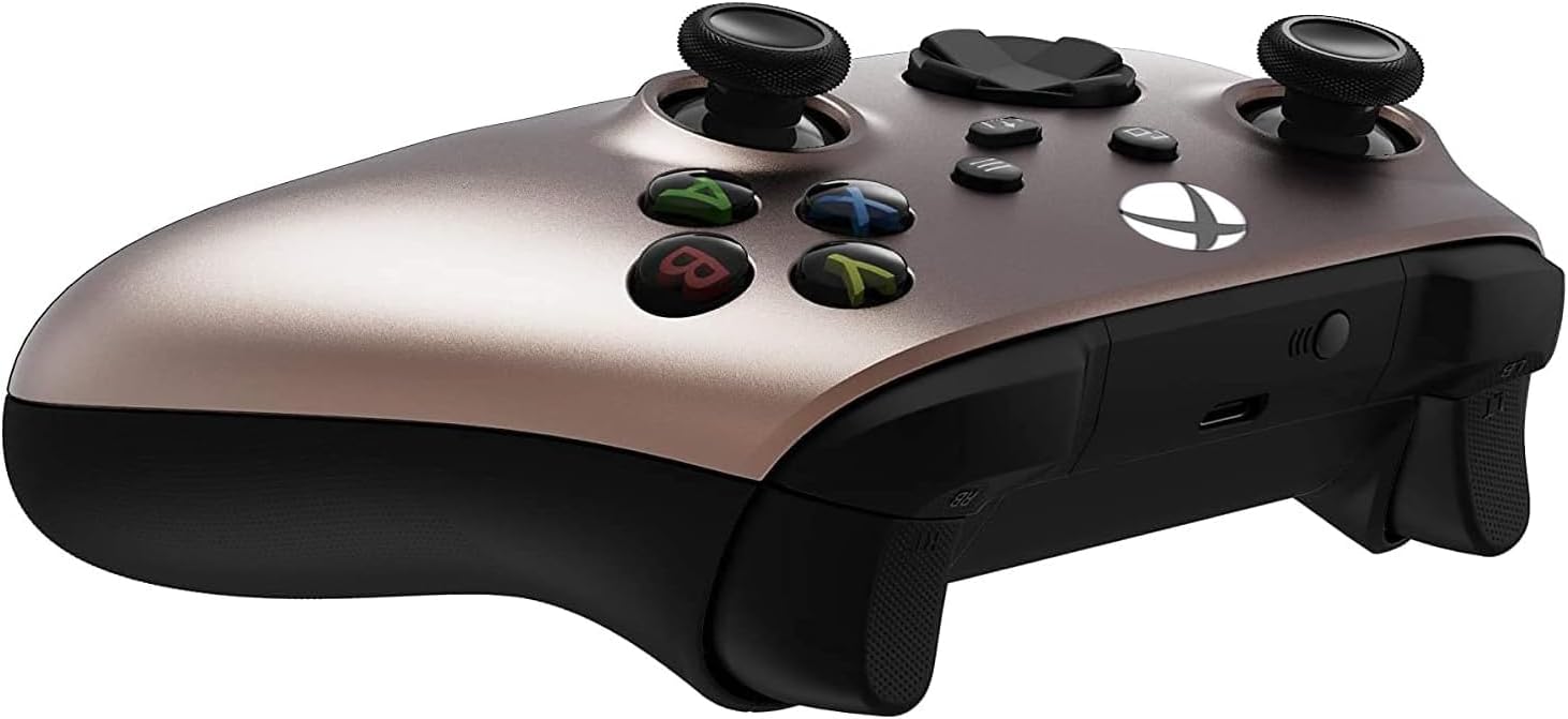 Back. Custom Controllerzz - Custom Wireless Controller for Xbox Series X|S, Xbox One, & PC - Rose Gold.