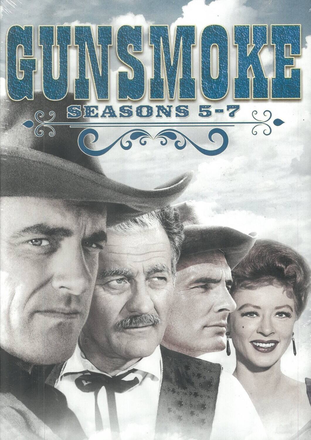 Front. Gunsmoke: Seasons 05-07   - DVD.