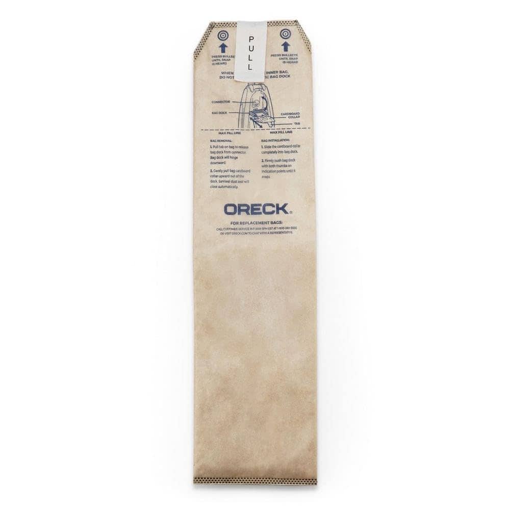Oreck - Vacuum Bags Part #AK1LW6H 4 Pack