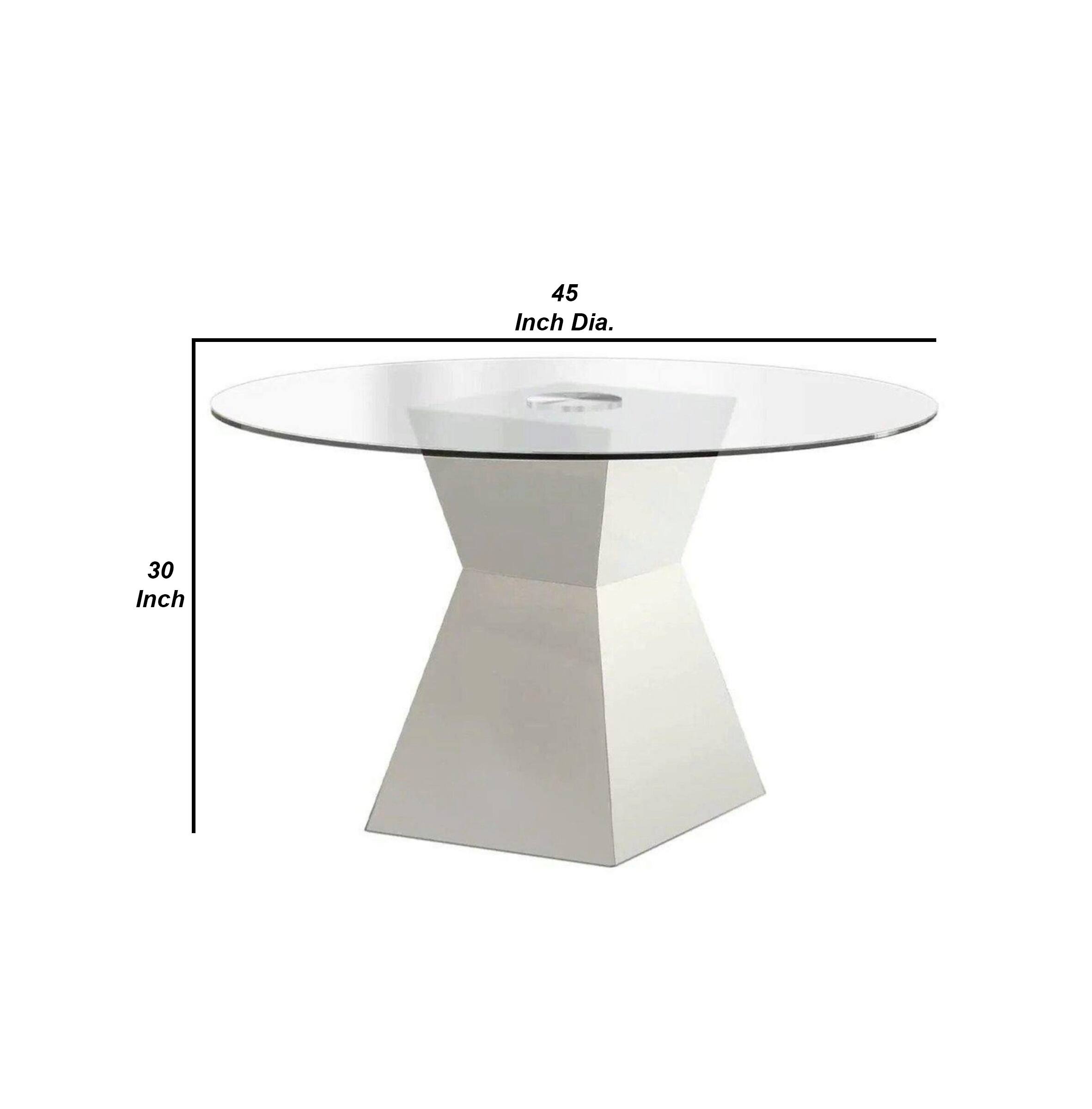 45 Inch Dia.  
30 Inch