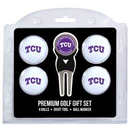 Team Golf - TCU Horned Frogs 4-Ball Gift Set - Multicolor