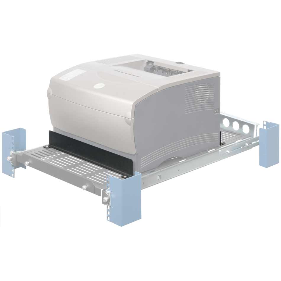 Alt View 1. RackSolutions - RackSolutions Shelf Stop Bracket 2.0in (H) 2-Pack for 115 Sliding Equipment Shelf - Black.