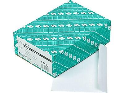 Alt View 1. Quality Park - Gummed Booklet Envelopes, 6" x 9", 100/Box - White Wove.