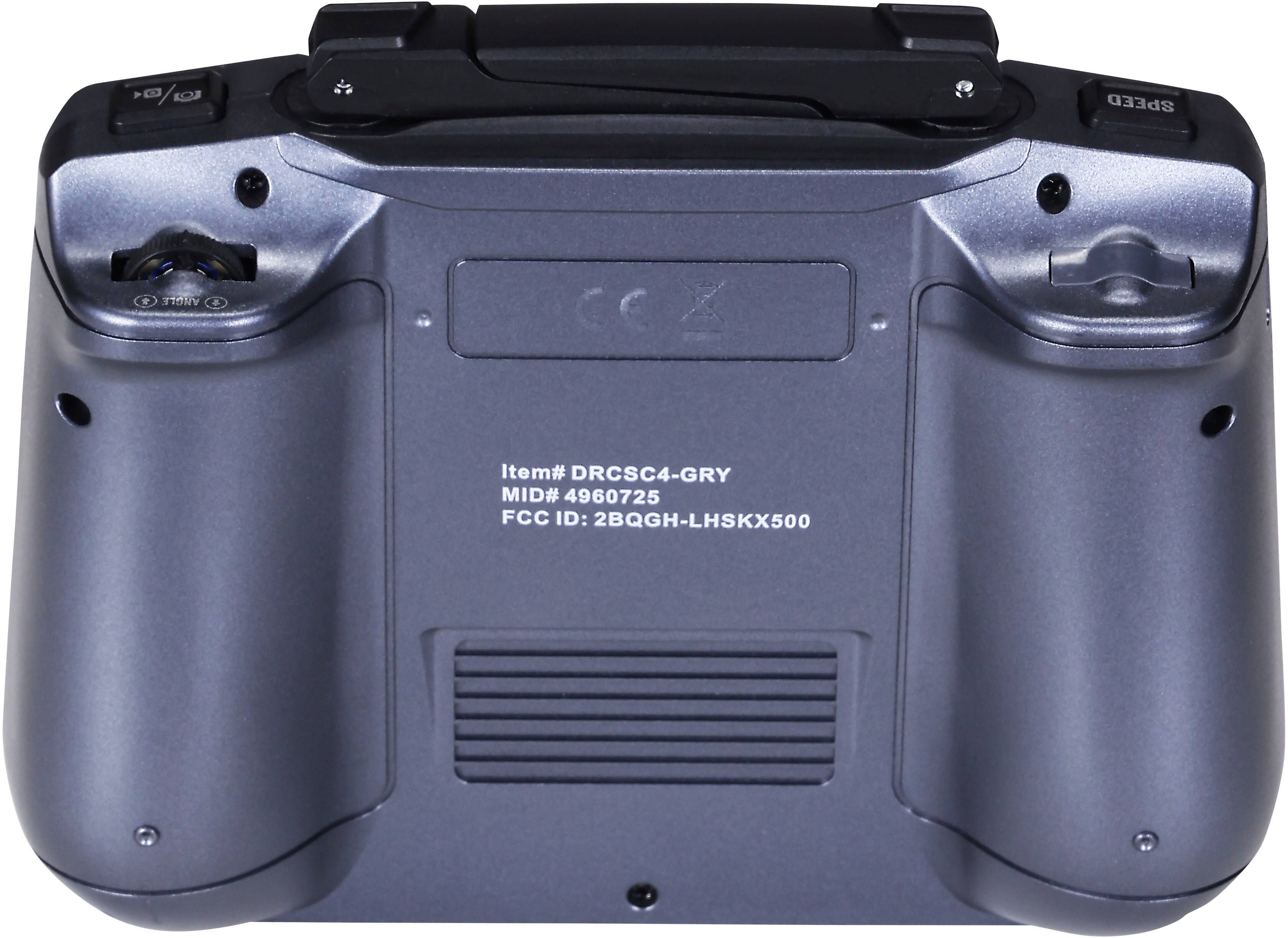 Item# DRCS4-GRY  
MID# 4960725  
FCC ID: 2BQGH-LH5KX500