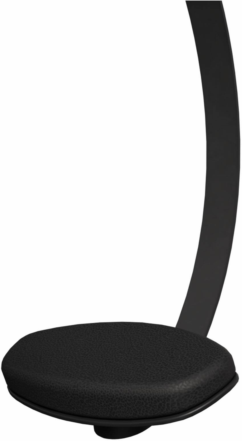 Alt View 3. BlueParrott - Pro B350 Wireless Bluetooth Mono Headset with 98% AI Voice Isolation Mics and Lightweight Headband - Black.