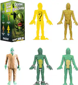 Super7 - Universal Monsters - Reaction Blind Box Wv3 - Creature from the Black Lagoon 12pc Flat - COLLECTIBLES - Multicolor